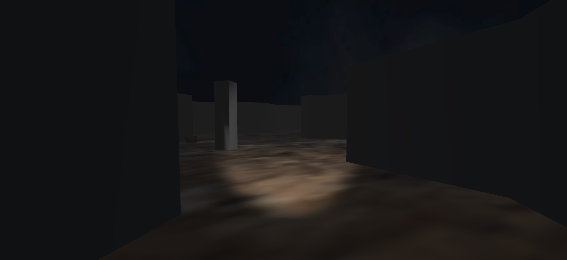 Procedural Dungeon Generator — Open cavern area